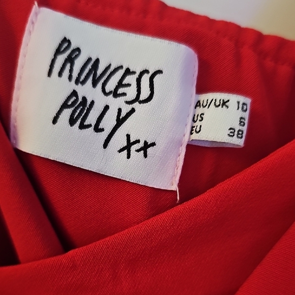 Princess Polly Lillie Long Sleeve Mini Dress Size 6 - Picture 2 of 10